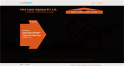Desktop Screenshot of nasasafety.in